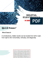 Digital Electronics - Number System PDF