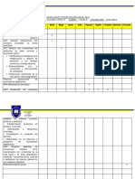 GANTT - Matemática - 1 Medio - Matemática