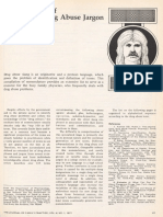 JFP - 1977 01 - v4 - I1 - Compendium of Drug Abuse Jargon