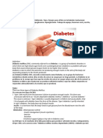 Diabetes Mellitus: Definición, Tipos, Síntomas y Complicaciones