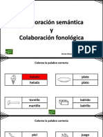 Conciencia Semantica Fonologica Dibujo