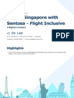 Simply Singapore With Sentosa - Flight Inclusive PDF