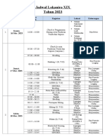 Jadwal Lokanira Xix Tahun 2023 (Terbaru)