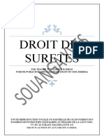 Cours de Droit Des Suretés