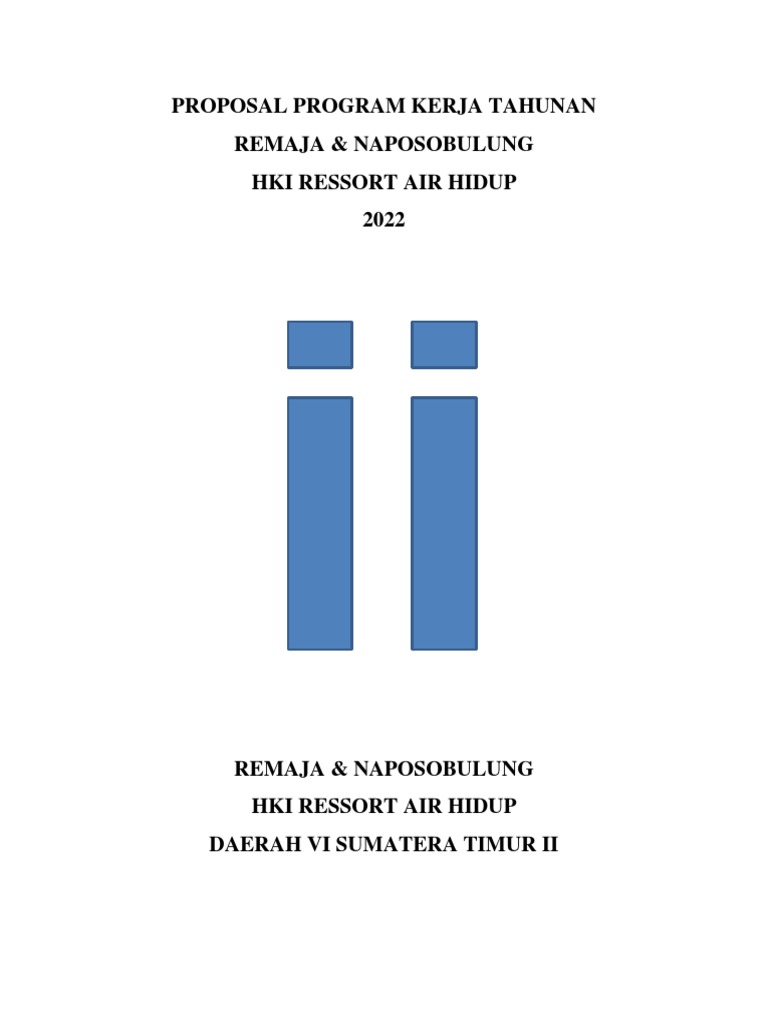 Program Kerja Remaja HKI Air Hidup | PDF