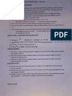 Permutations and Combinations Worksheet