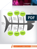 鱼骨PPT图表模板（www homeppt com）