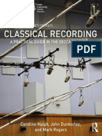 Classical Recording - Caroline Haigh PDF