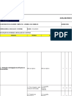 ANÁLISE DE RISCO - Utilidades Torre 8006