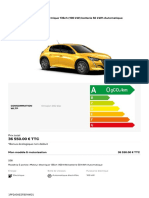 Peugeot - Configuration PDF