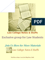 Transfer of Property Notes PDF