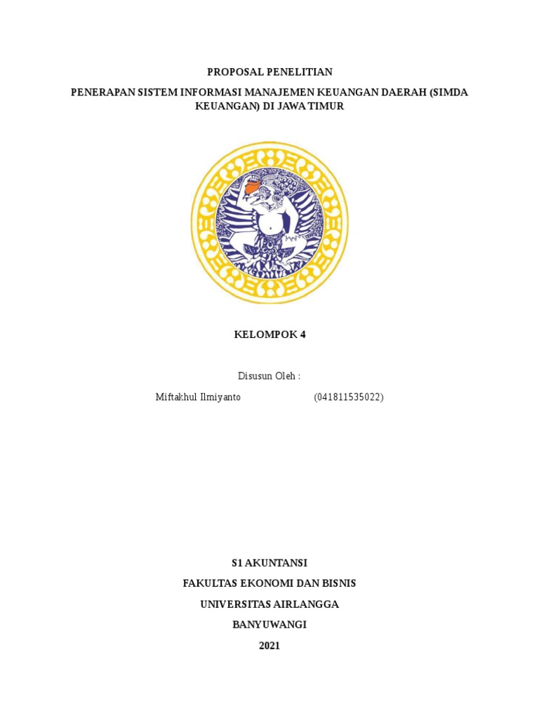Proposal Penelitian Uts Metpen PDF | PDF