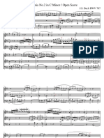 Sinfonia No.2 in Cminor Open Score