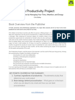 Productivity Project PDF