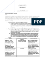 VALDEZ - Activity 1 Therapeutic Relationship PDF