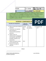 Cuarta Reunión CTZ Acuerdo