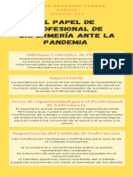 El Papel de Profesional de Enfermería Ante La Pandemia