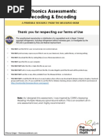San Diego Quick Assessment-6 | PDF | Educational Assessment | Reading ...