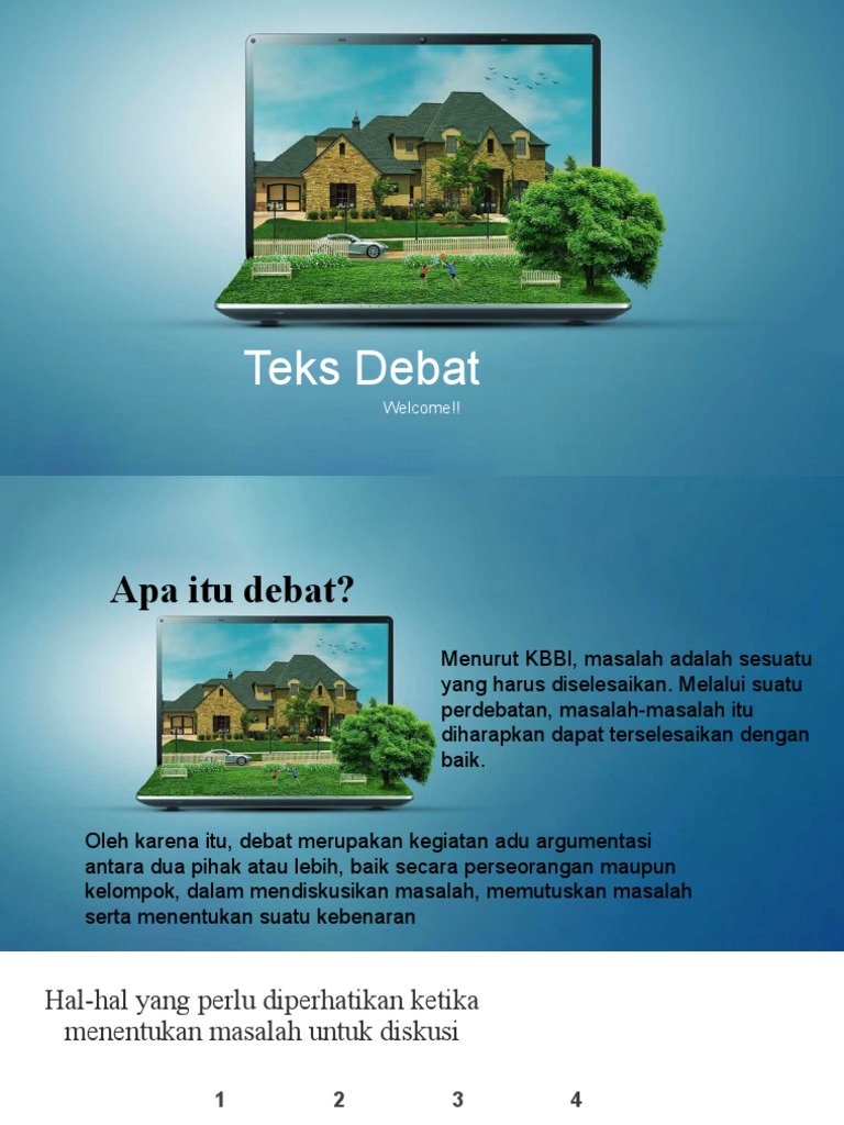 Struktur Teks Debat yang Efektif | PDF
