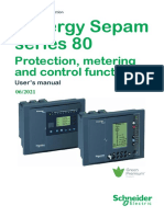 Sepam S80 Protection Metering and Control Functions PDF