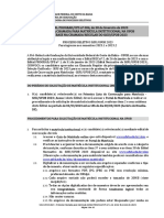 04 Edital PROGRAD CPS 04 Matricula 1 Chamada Sisu 2023 PDF