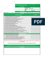 Verificación diaria montacargas