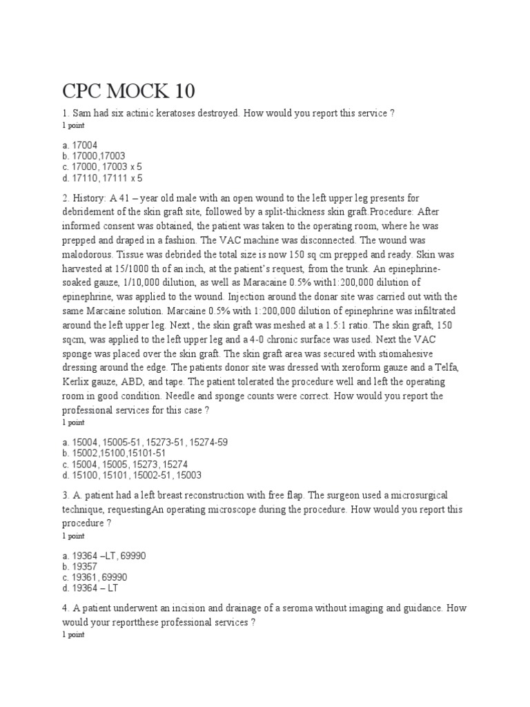 CPC Mock 10 PDF