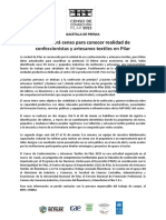 GACETILLA DE PRENSA Censo en Pilar PDF