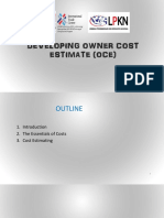 Slides-Developing Owner Cost Estimate PDF