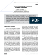 Adolescência e criminalidade: por que os jovens se submetem ao crime