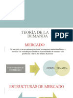 Teoría de La Demanda: Mtro. Alejandro de Jesús Hernández Peralta