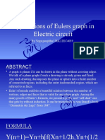 Applications of Eulers Graph in Electric Circuit 3