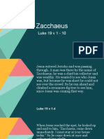 Zacchaeus Powerpoint - 1 Aug