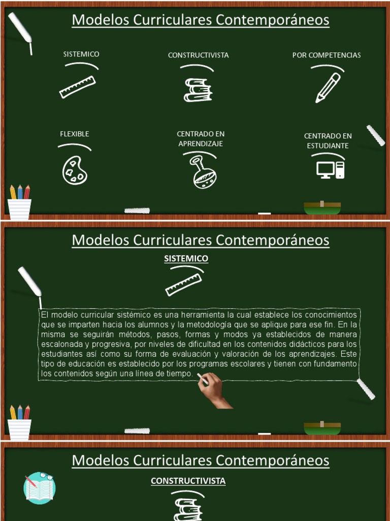 Modelos Curriculares Contemporaneos | PDF | Plan de estudios ...