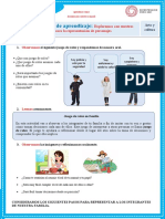 Aprendemos a tomar decisiones para convivir en armonía a través de juegos de roles familiares