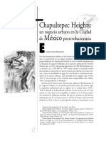Collado Chapultepec Heights: Un Negocio Urbano en La Ciudad de México Posrevolucionaria
