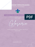 Glosario Farmacología Jocelin López PDF