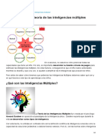 Conoce A Fondo La Teoría de Las Inteligencias Múltiples