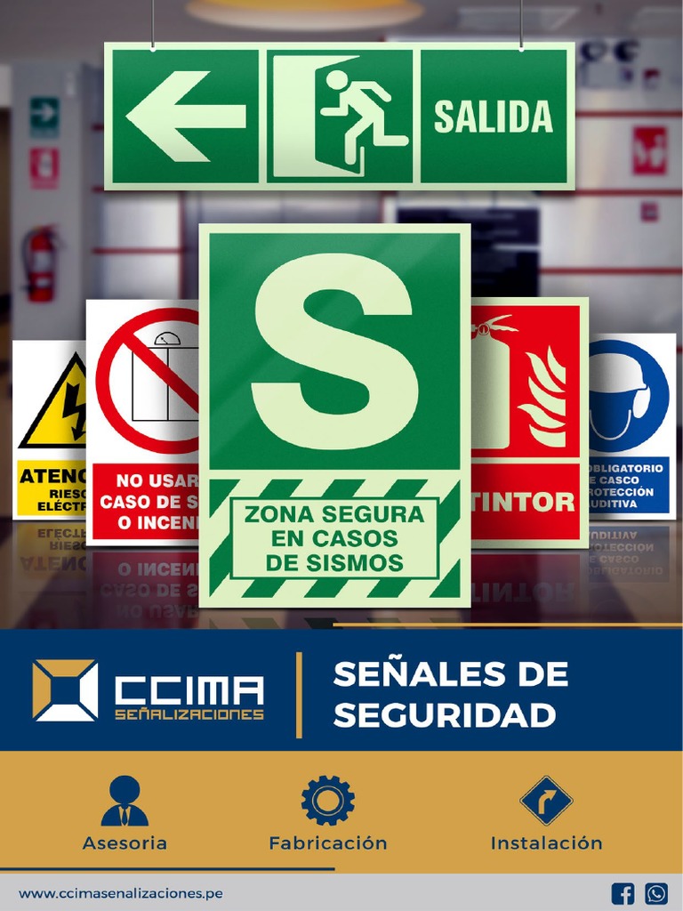 Catalogo de Senalizacion de Seguridad PDF | PDF