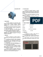 Instalação, operação e manutenção de bombas centrífugas BCM e EQPY