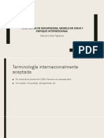 Perspectiva de Discapacidad Modelo de DDHH y Enfoque I PDF
