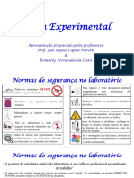 Física Experimental: Normas de Segurança