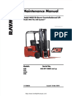 Raymond C30 35 35S 40 Forklift Truck Maintenance Manual PDF