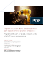 Implementation of A Robotic Arm With Digital Image Processing
