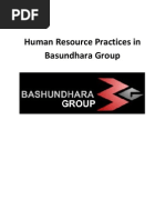 HRM Practice in Bashundhara Group
