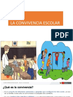 La Convivencia Escolar .