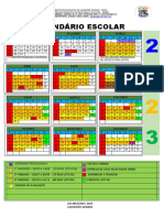 Calendario Do Ano Letivo - 2023 - Caldeirão Grande