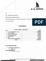Prime Rose Cost Sheet PDF