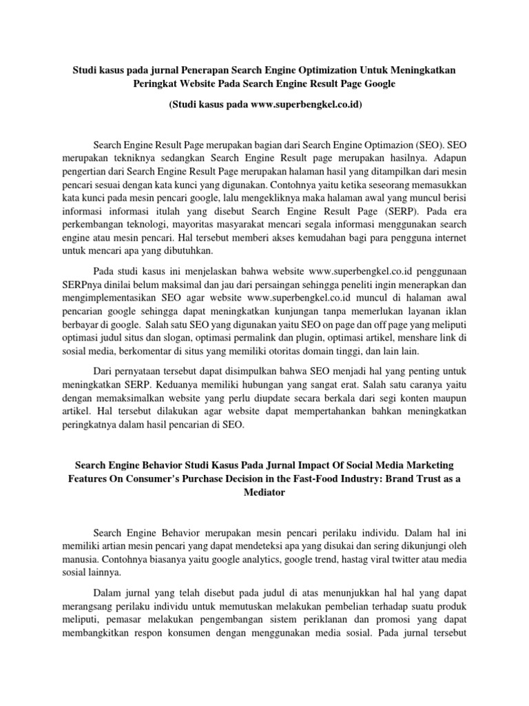 Jurnal Digital Marketing: Sebuah Tinjauan Literatur dan Arah Penelitian Masa Depan