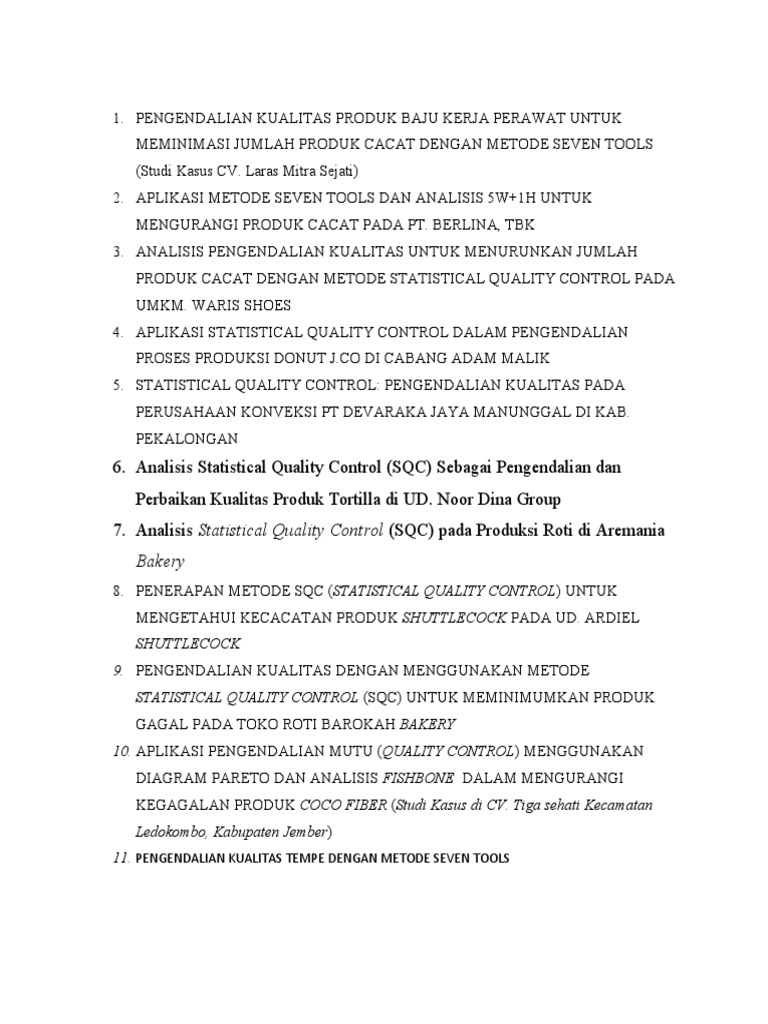 Jurnal2 Quality Control | PDF